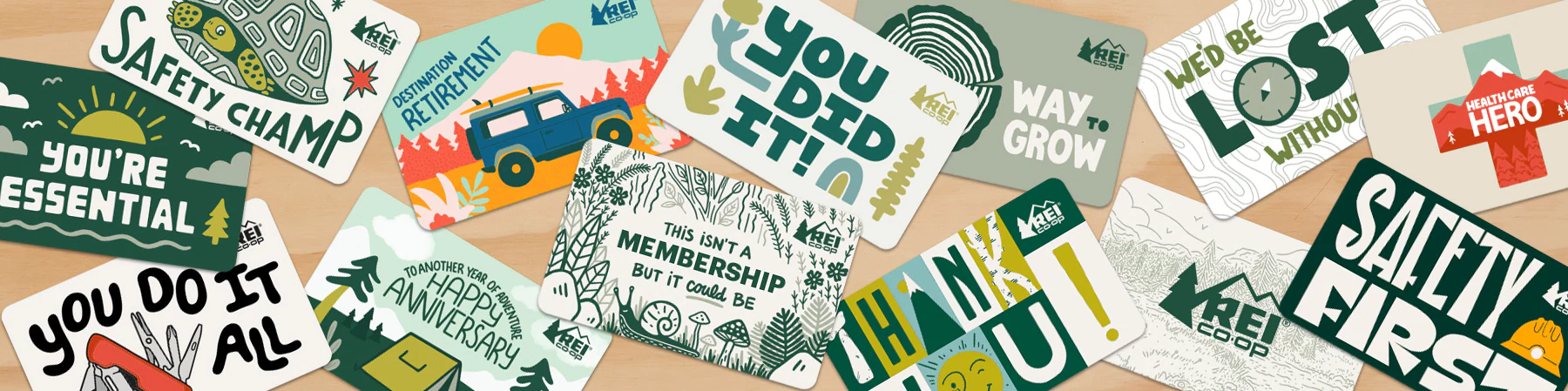 REI Gift Cards: Give the Gift of the Outdoors