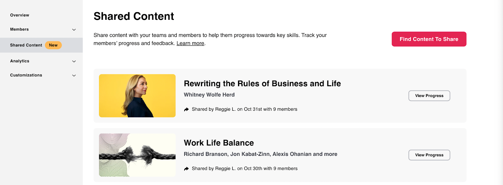 MasterClass at Work: Admin Implementation Guide: Announcing & Sharing ...